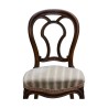 Chaise Néogothique en noyer. À restaurer. Provenance du … - Moinat - Chaises