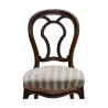 Neo-Gothic chair in walnut. To be restored. Origin of … - Moinat - Chairs