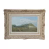 landscape oil painting on canvas signed HACHETTE and dated … - Moinat - Painting - Landscape