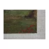landscape oil painting on canvas signed HACHETTE and dated … - Moinat - Painting - Landscape