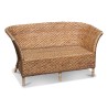 2-Sitzer-Rattansofa. Sitzhöhe: 39 cm. - Moinat - Sofas, Couchs