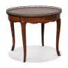 Small round table in Louis XV style - Moinat - End tables, Bouillotte tables, Bedside tables, Pedestal tables