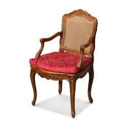 Satz mit 4 Stühlen im Louis-XV-Stil