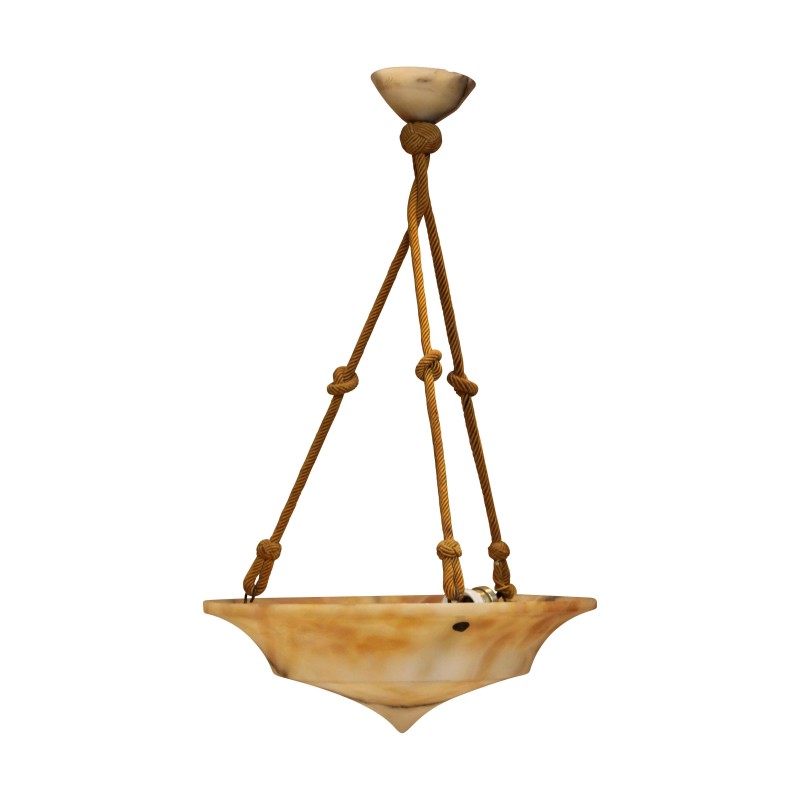 Lustre en calcite - Moinat - Lustres, Plafonniers Lustre en calcite - Moinat - Lustres, Plafonniers
