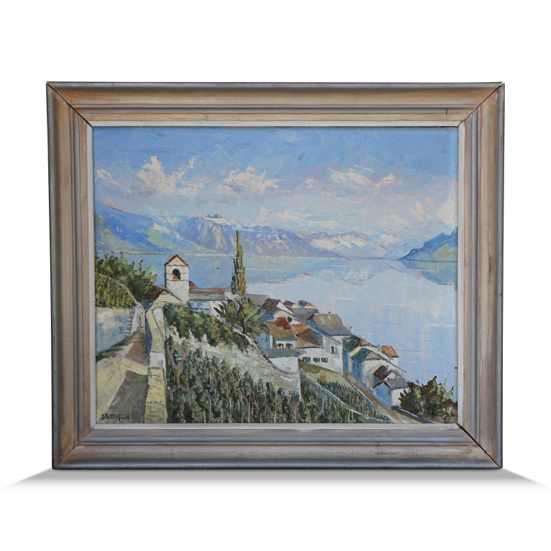 1 Ölgemälde auf Leinwand signiert Gaston Robert PEITREQUIN...