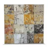 Toile acrylique abstraite signée Virginie ROBINSON avec … - Moinat - Tableaux - Divers