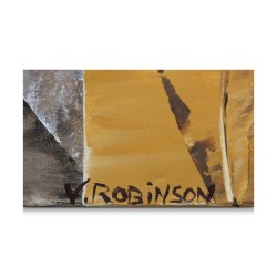 Abstraktes Acrylgemälde