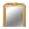 Miroir de style Louis-Philippe en bois doré. - Moinat - Glaces, Miroirs