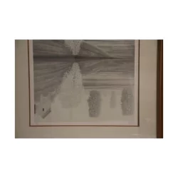 铅笔风景画