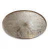 Oval silver tray with decorations. - Moinat - Silverware
