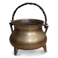 Chaudron en bronze.