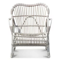 Chair with braiding