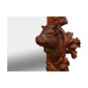 carved wooden mirror. Brienz, Switzerland. - Moinat - Mirrors