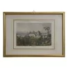Colored print \"Lausanne 1865\". - Moinat - Prints, Reproductions