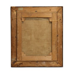 Portrait on a re-canvas