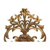 Pair of carved gilded wooden decorations, glued several times … - Moinat - Decorating accessories