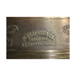 Kuhglocke aus der Gießerei Albertano La Sarraz mit …