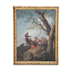 Пара картин школы Андреа ЛОКАТЕЛЛИ (1695-1741) …