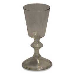 Verre à vin "Christian Dior" soufflé à la main
