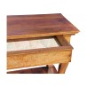 Louis-Philippe console in flamed walnut with 1 drawer. Swiss, … - Moinat - Consoles, Side tables, Sofa tables