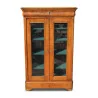 Louis-Philippe showcase in walnut mounted on a fir tree, 2 … - Moinat - Bookshelves, Bookcases, Curio cabinets, Vitrines