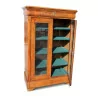 Louis-Philippe showcase in walnut mounted on a fir tree, 2 … - Moinat - Bookshelves, Bookcases, Curio cabinets, Vitrines