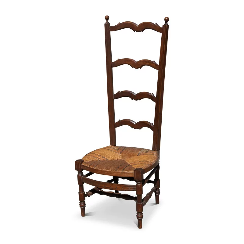 Stillstuhl aus Buchenstroh - Moinat - Stühle