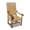 Louis XIII-Sessel aus Walnussholz - Moinat - Armlehnstühle, Sesseln