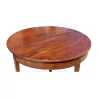 胡桃木长桌，带翻盖、底脚和轮子…… - Moinat - 餐桌