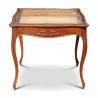 Napoleon III games table in speckled mahogany. Late 19th... - Moinat - Bridge tables, Changer tables