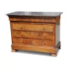 Louis-Philippe chest of drawers - Moinat - Chests of drawers, Commodes, Chifonnier, Chest of 7 drawers