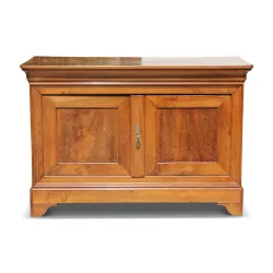 Louis-Philippe Sideboard mit 2 Türen in Nussbaum mit Zierleiste. Waadt, …