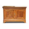 Louis-Philippe sideboard with 2 doors in walnut with molding. Vaud, … - Moinat - Buffet, Bars, Sideboards, Dressers, Chests, Enfilades