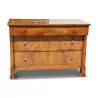Directoire chest of drawers in walnut with detached columns and 3 … - Moinat - Chests of drawers, Commodes, Chifonnier, Chest of 7 drawers