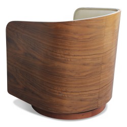 Fauteuil à coque Design pivotant