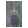 幅油画《一个带着头巾的女人…… - Moinat - 画 - 各种的