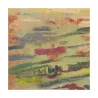 Tableau huile sur toile “Pêcheur au bord de lot” attribué à … - Moinat - Tableaux - Paysage