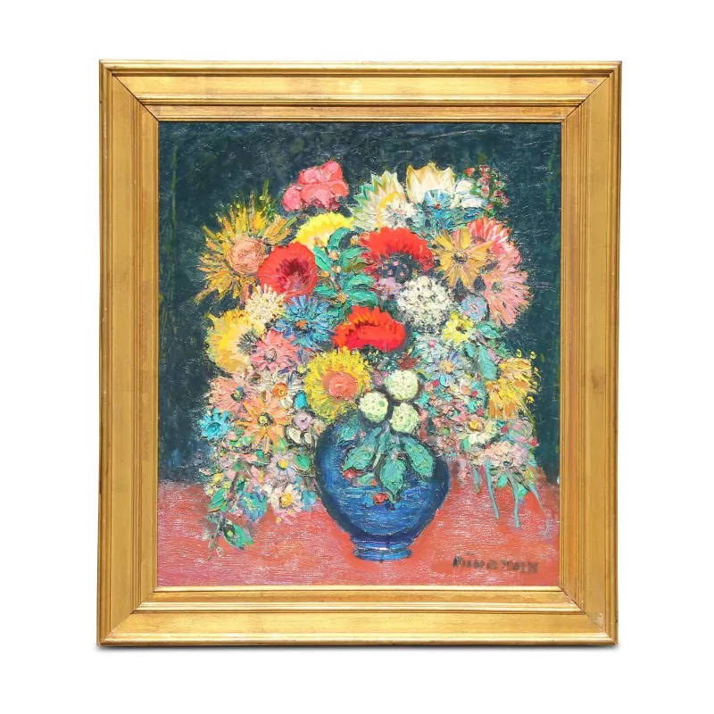 布面油画静物“...中的花束” - Moinat - 画 - 静物