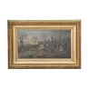 Oil painting on canvas “Hunting scene” signed Otto PROGEL … - Moinat - Painting - Miscellaneous