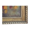 Oil on canvas still life \"Flowers and persimmons\" - Moinat - Painting - Still-life