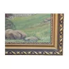 Tableau huile sur toile “Les mayens et le Cervin” signé L. … - Moinat - Tableaux - Paysage