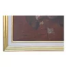 Oil painting on canvas, mounted “The dog” signed on the back … - Moinat - Painting - Miscellaneous