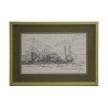 表复制品“Seyssel 的 Château du Parc”。 - Moinat - 画 - 各种的