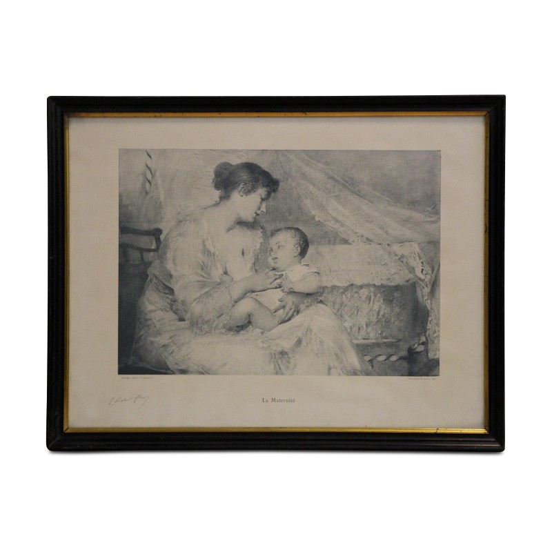Tableau gravure "La maternité" - Moinat - Gravures Tableau gravure "La maternité" - Moinat - Gravures