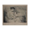 Tableau gravure "La maternité" - Moinat - Gravures