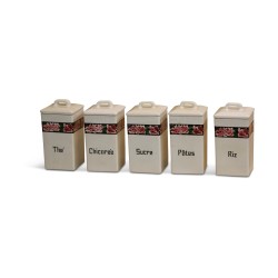 Satz Küchenbox