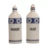 Set of food and condiment kitchen canisters. - Moinat - Boxes, Urns, Vases