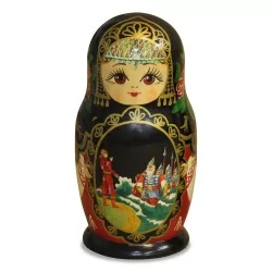 俄罗斯套娃或俄罗斯套娃是一种由……制成的空心人形