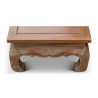 Thai coffee table in exotic wood. - Moinat - End tables, Bouillotte tables, Bedside tables, Pedestal tables
