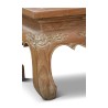 Thai coffee table in exotic wood. - Moinat - End tables, Bouillotte tables, Bedside tables, Pedestal tables